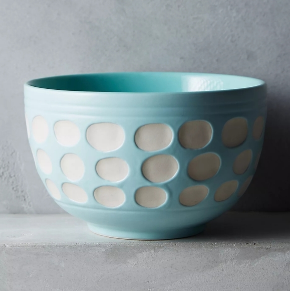 Anthropologie Other - NIB Anthropologie Darling Dots Cereal Bowl - Mint